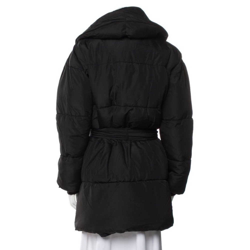 Badgley Mischka Yoko Shawl Collar Puffer Jacket - Picture 4 of 8